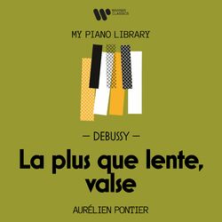 Cover of Debussy La plus que lente, valse
