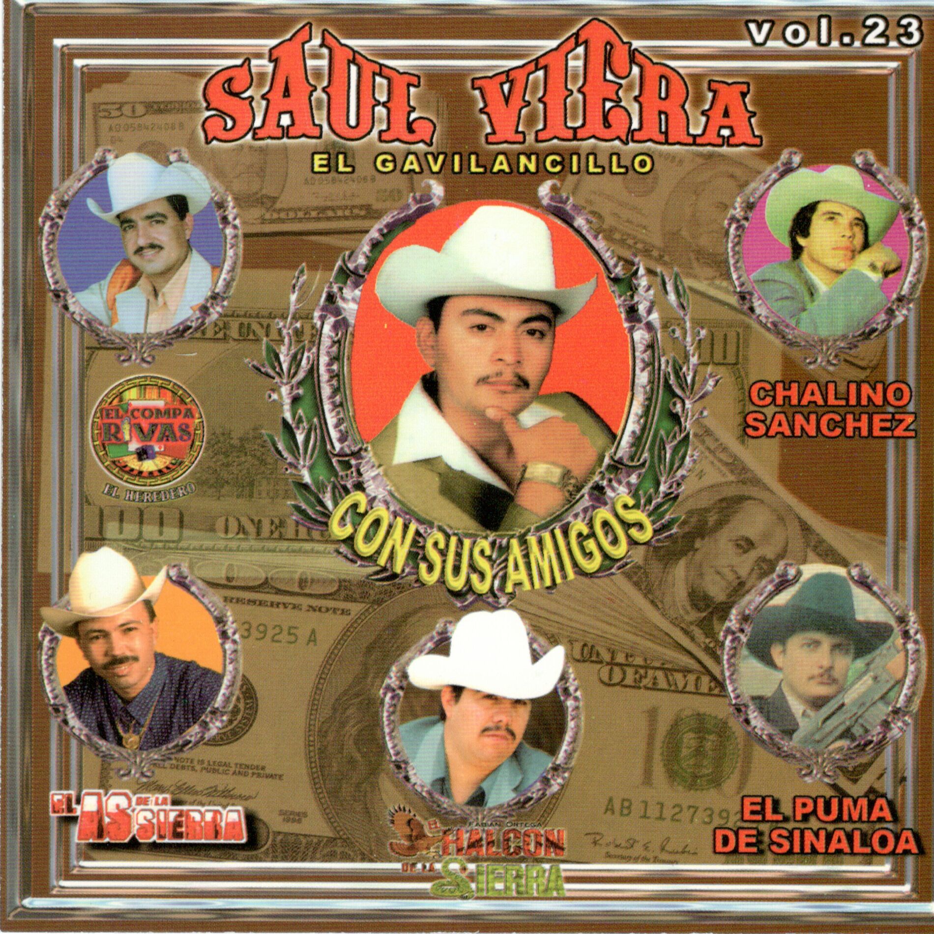 Album cover of Saul el Gavilancillo Viera Con Sus Amigos, Vol. 23