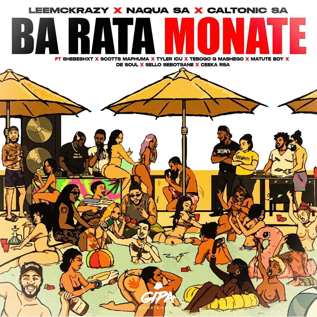 Album cover of Ba Rata Monate (feat. Shebeshxt, Scotts Maphuma, Tyler ICU, Tebogo G Mashego, Matute Boy, De Soul, Sello Sebotsane & Ceeka RSA)