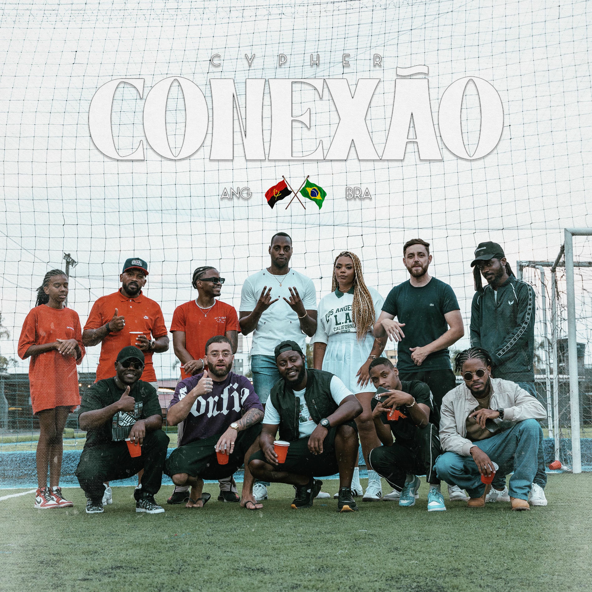 Album cover of Cypher Conexão Ang X Bra