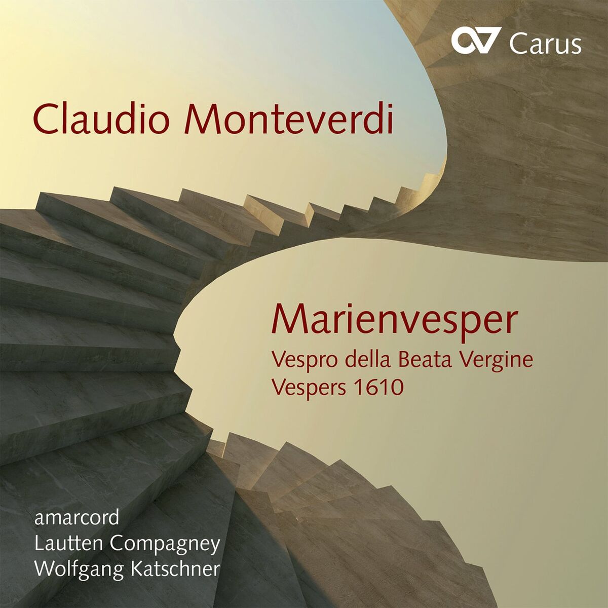 Album cover of Claudio Monteverdi: Vespro della Beata Vergine