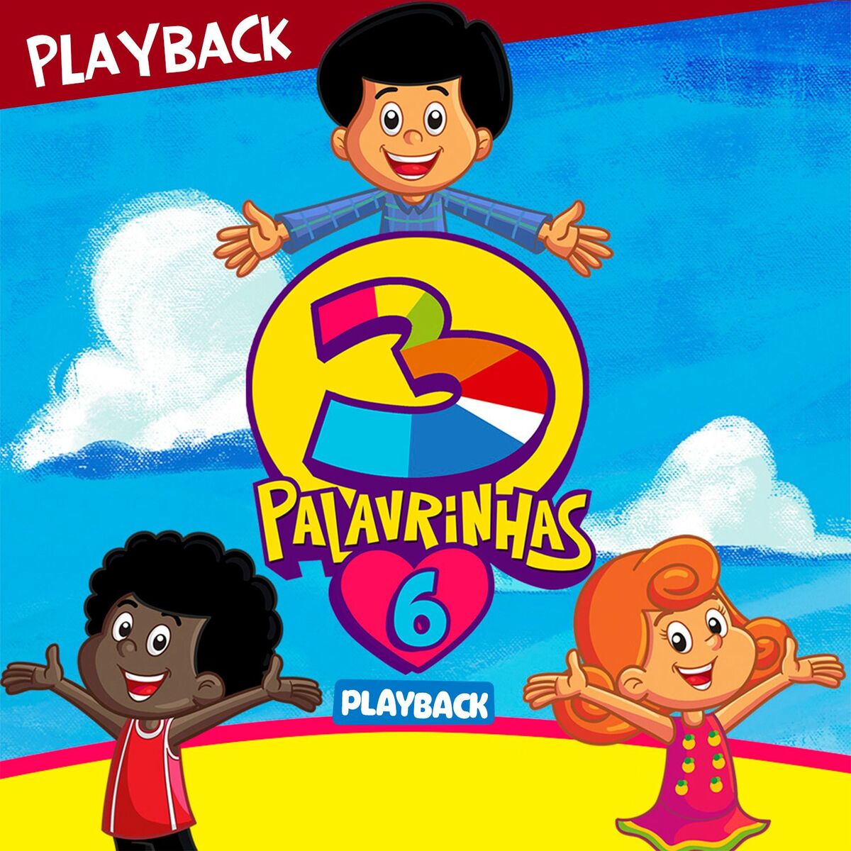 Album cover of 3 Palavrinhas, Vol. 6 (Playback)