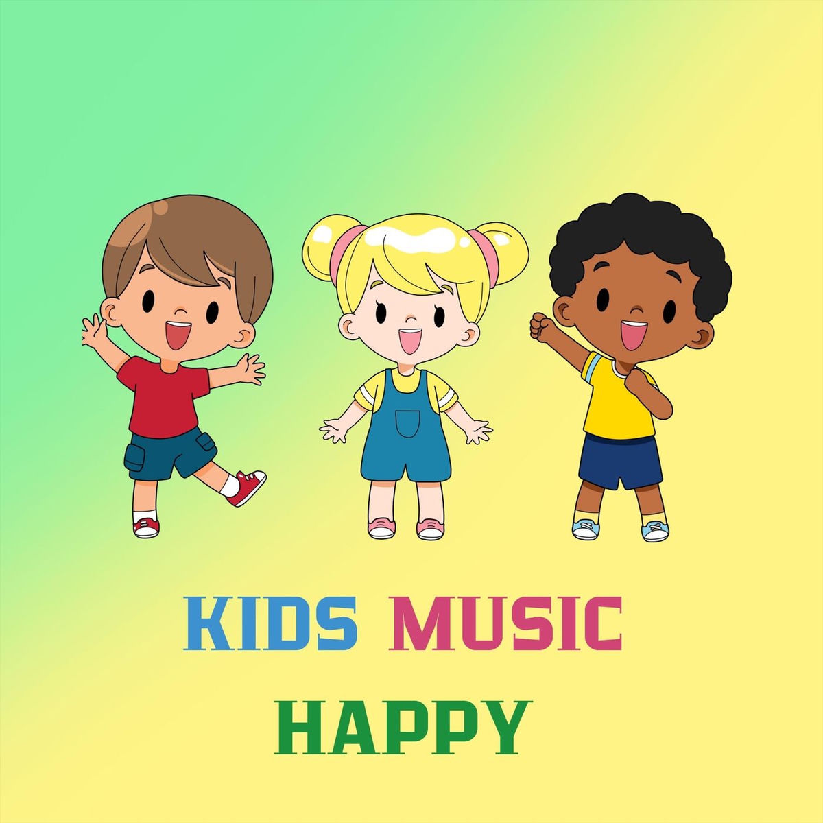 Album cover of Kids Music Happy