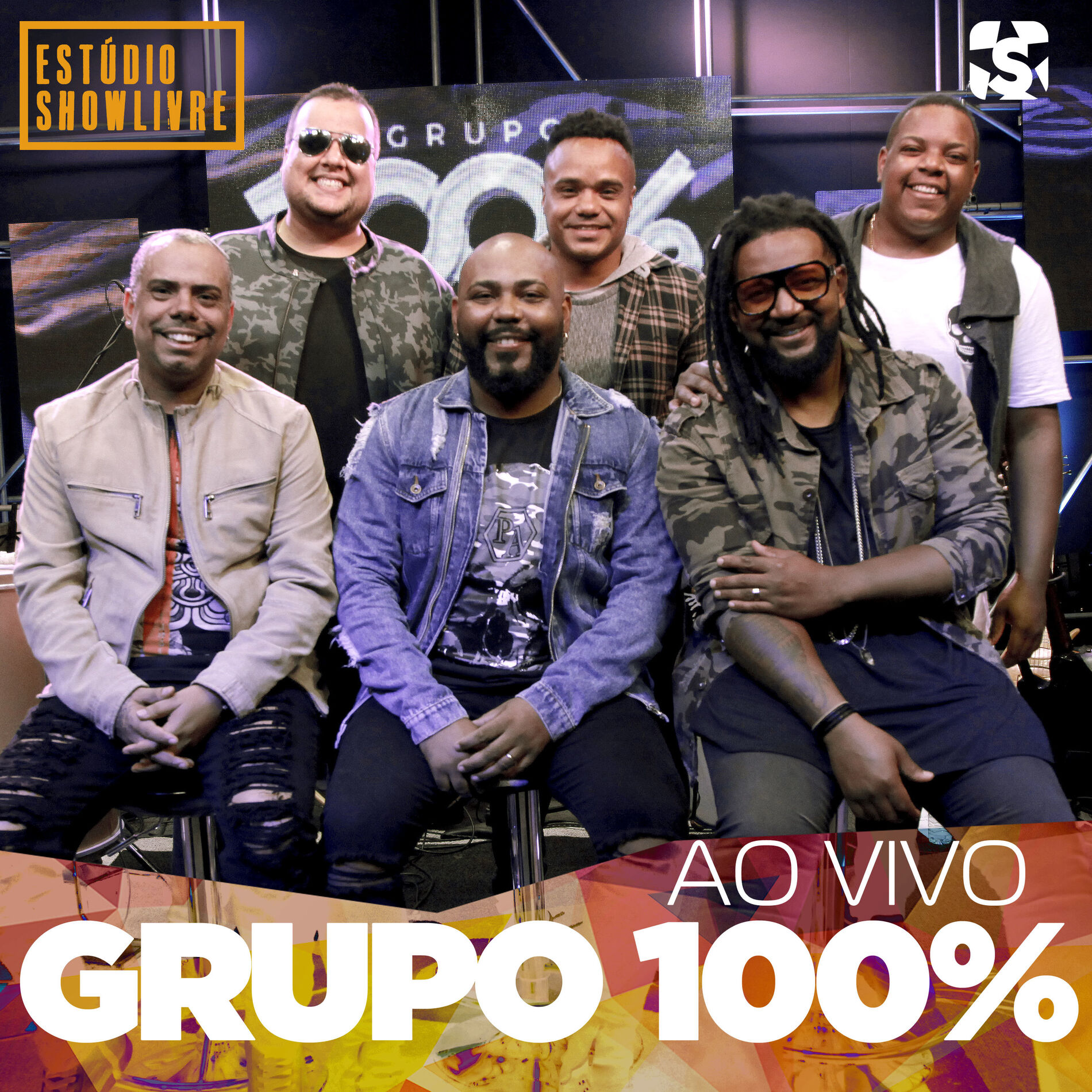 Album cover of Grupo 100% no Estúdio Showlivre (Ao Vivo)