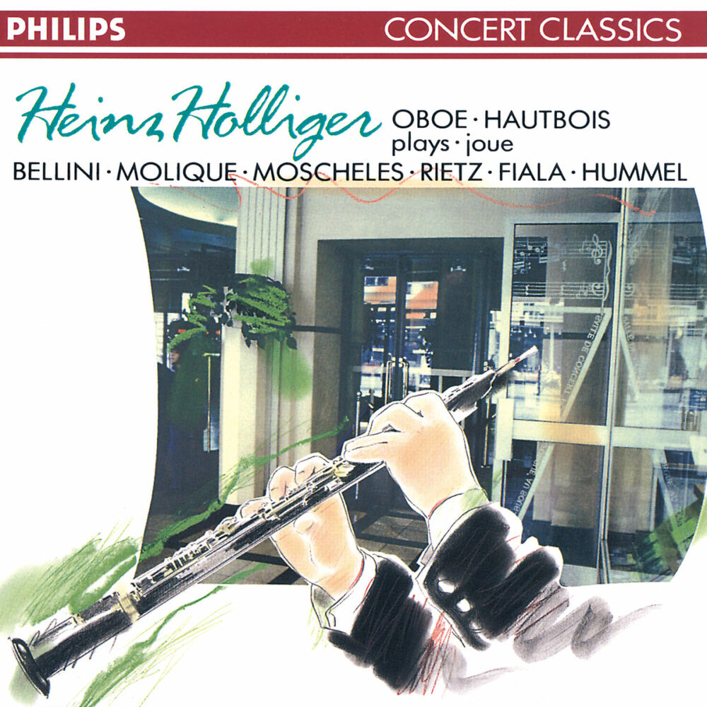 Picture of Bellini/Molique/Moscheles: Oboe Concertos