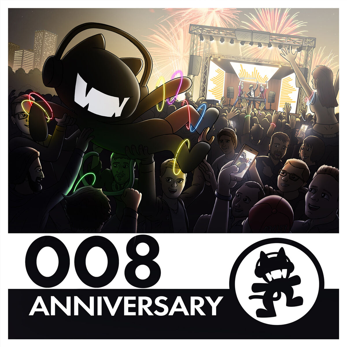 Album cover of Monstercat 008 - Anniversary