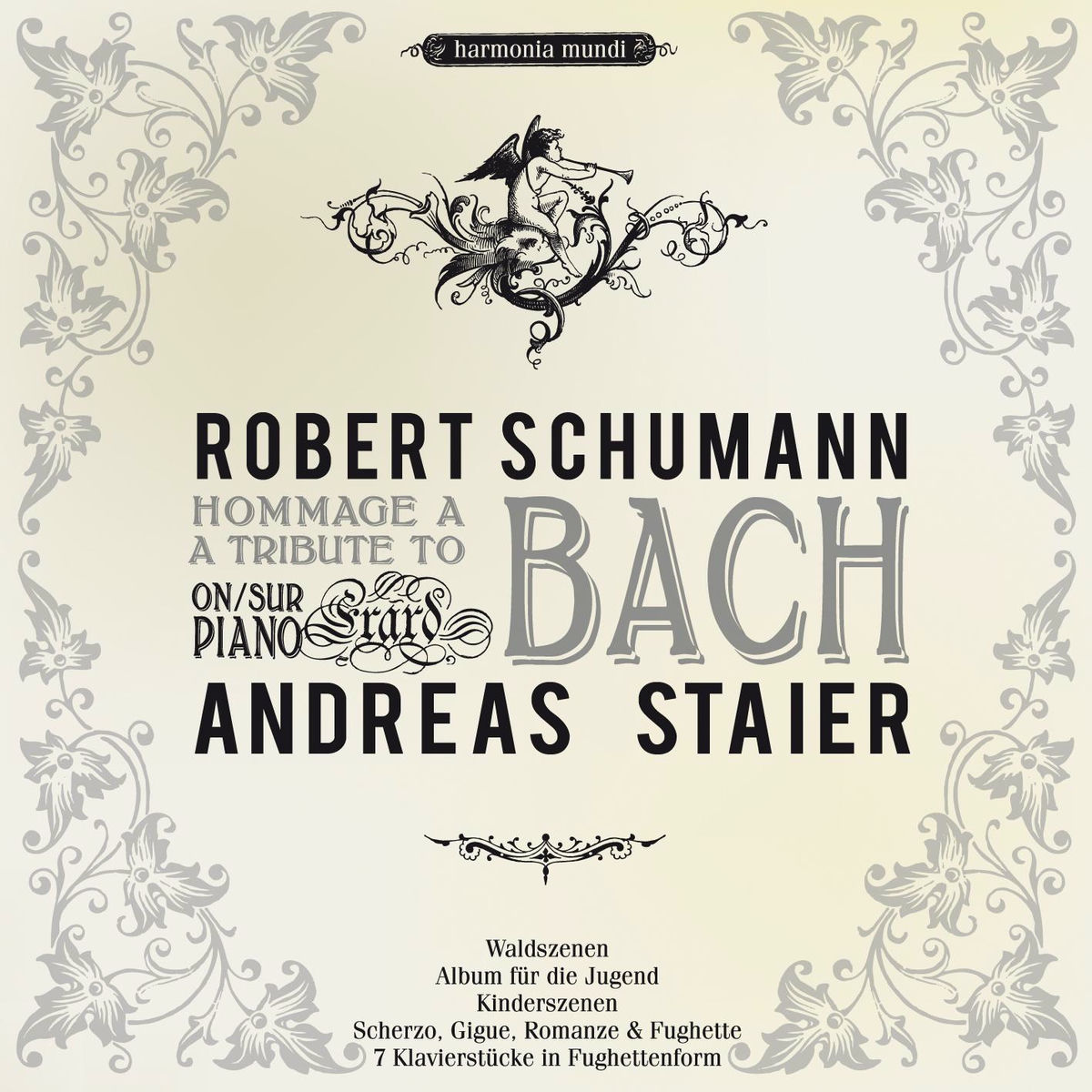 Album cover of Schumann: A Tribute to Bach