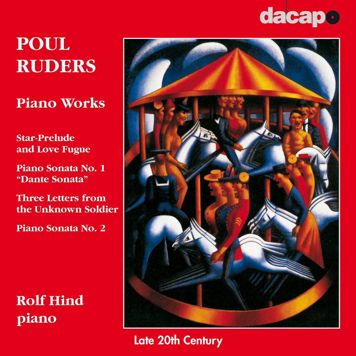 Album cover of Ruders: Piano Works