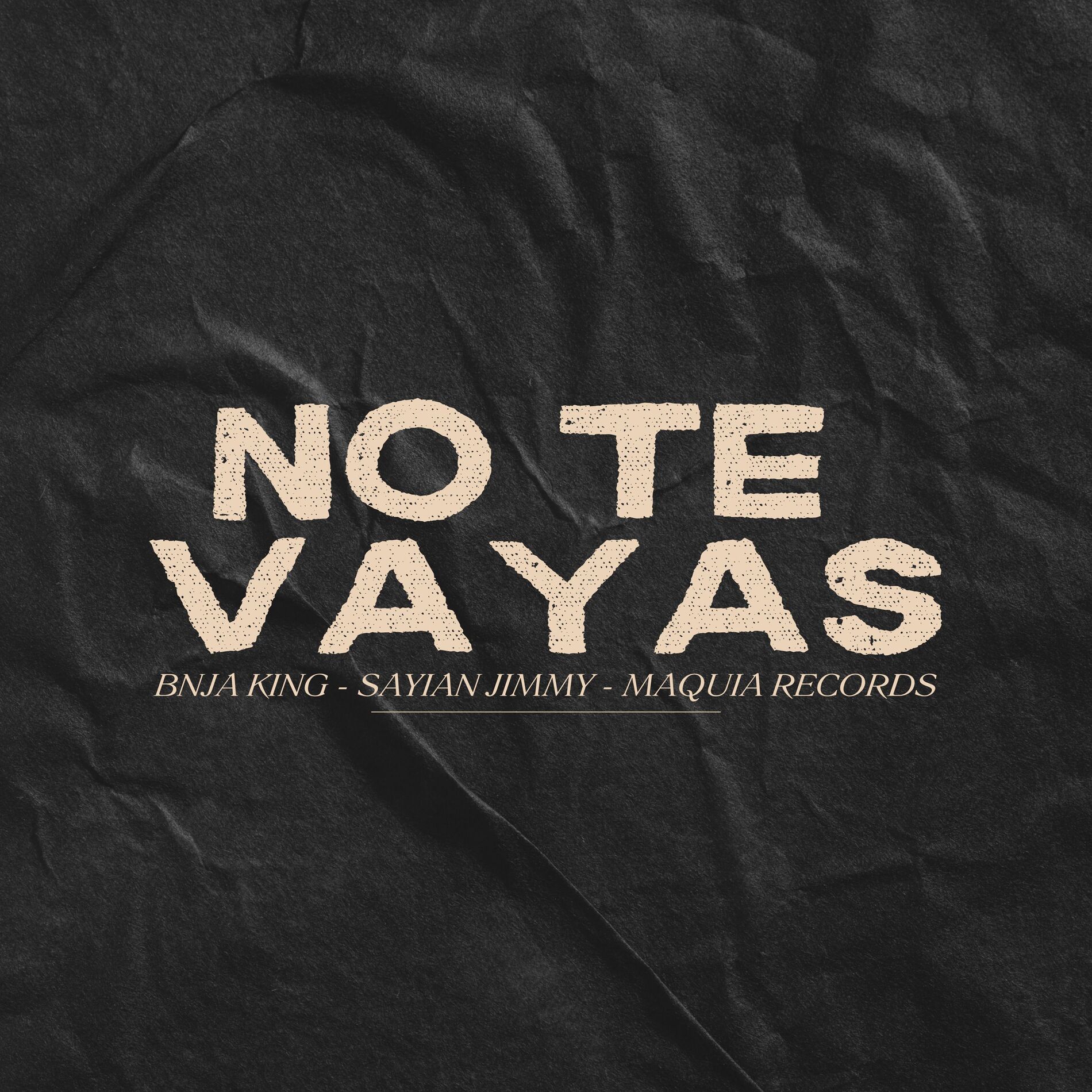 Album cover of No Te Vayas