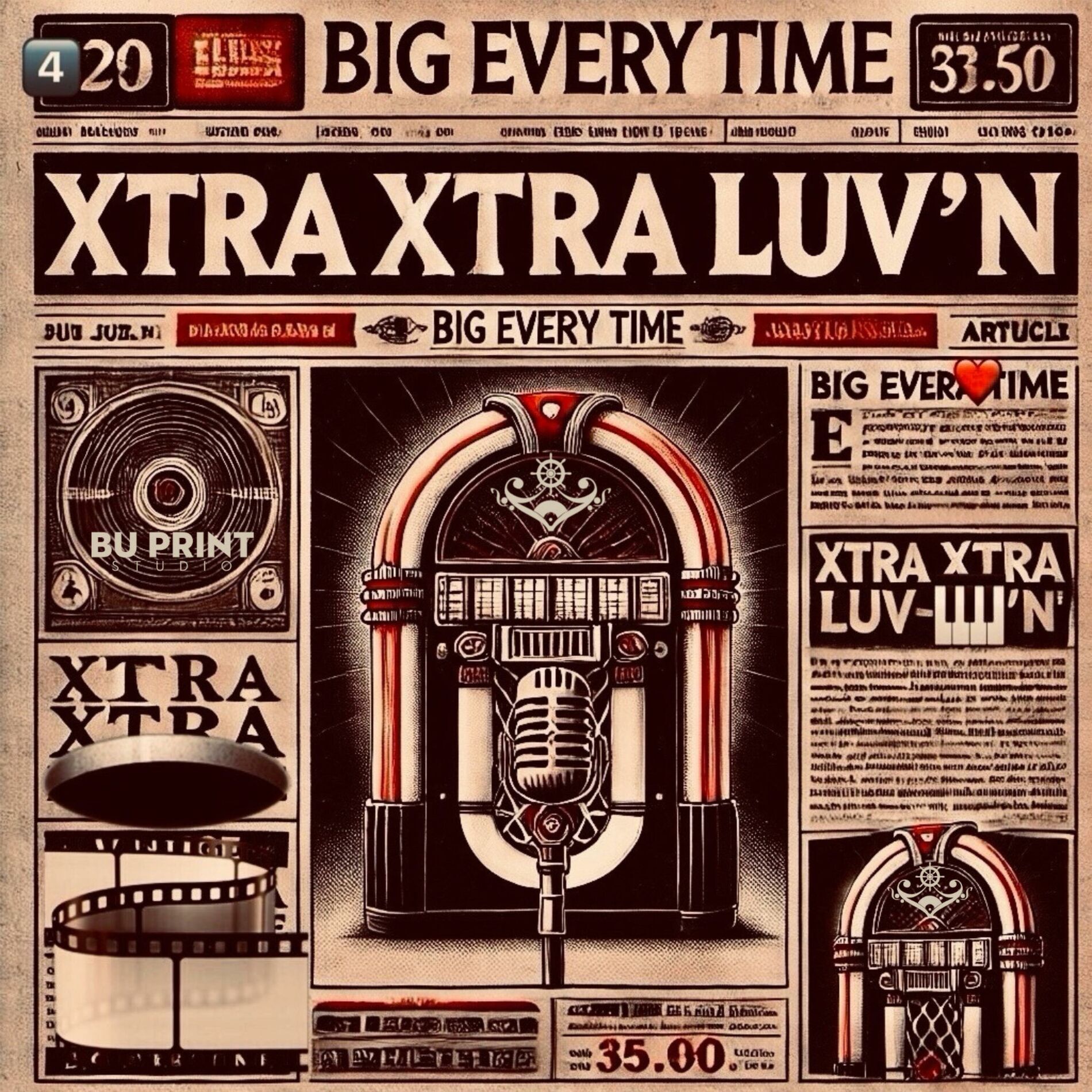 Album cover of XTRA XTRA LUV'N