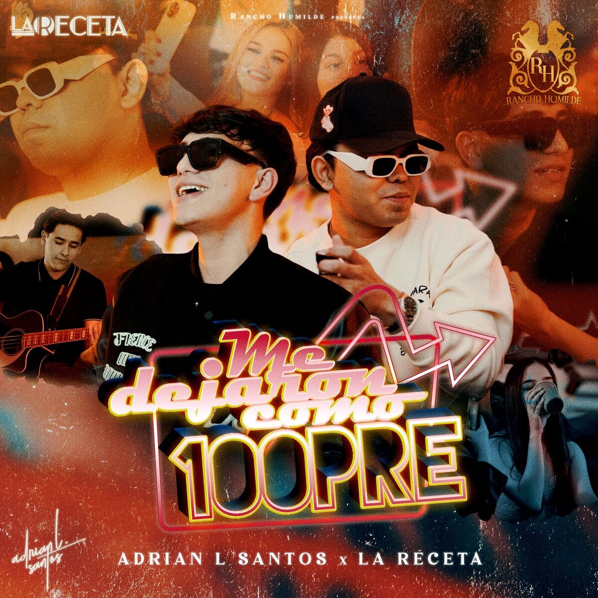 Album cover of Me Dejaron Como 100pre