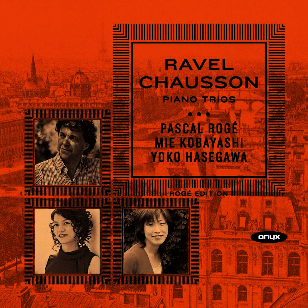 Ravel & Chausson Piano Trios album cover