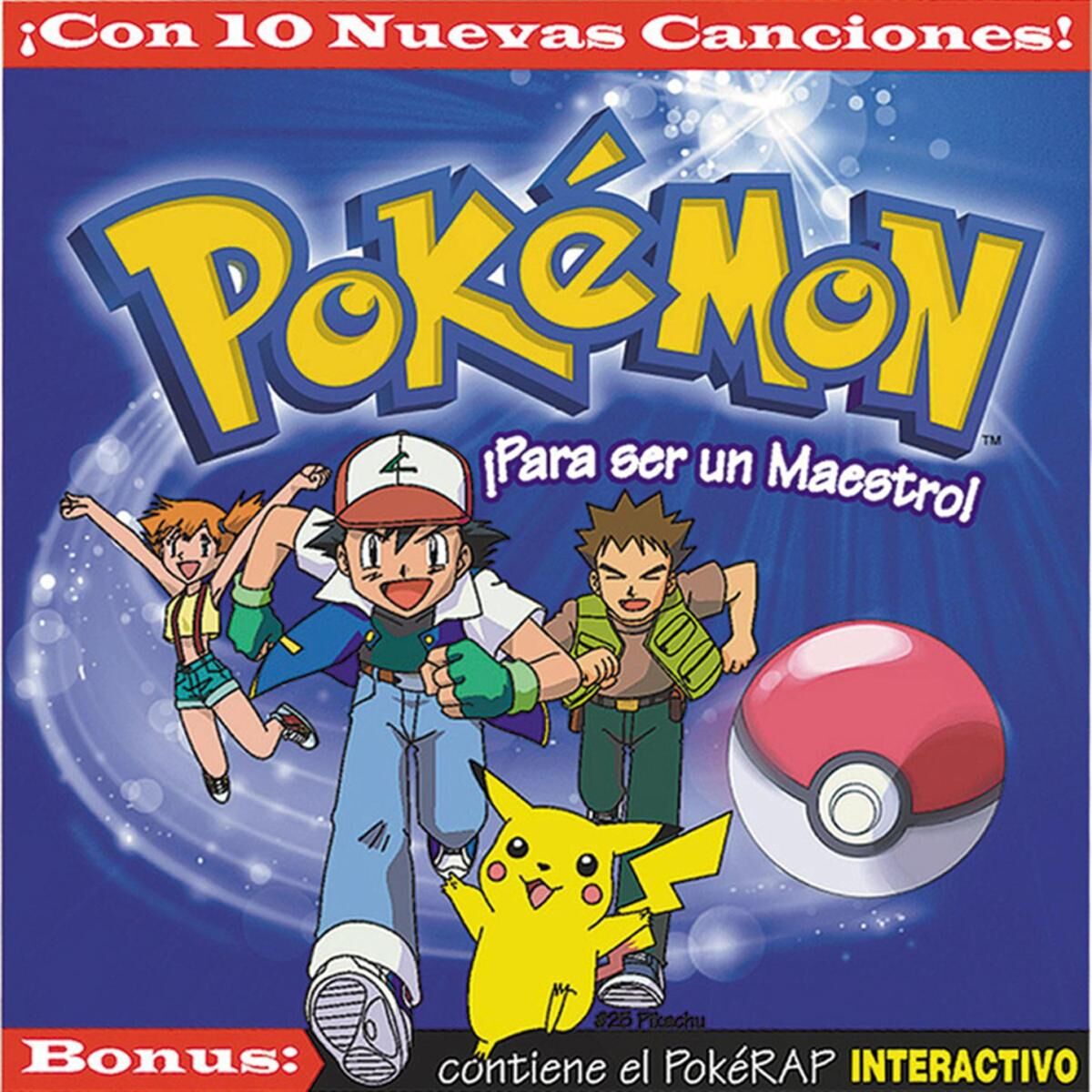 Album cover of Pokemon 2ba Master - Spanish Version Of The #1 Kids Audio Album Of 1999