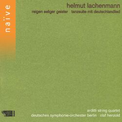 Cover of Lachenmann: Reigen seliger Geister & Tanzsuite mit deutschlandlied
