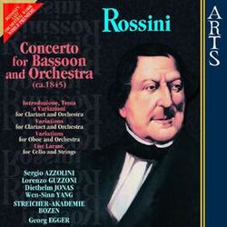 Cover of Rossini: Concerto for Bassoon and Orchestra