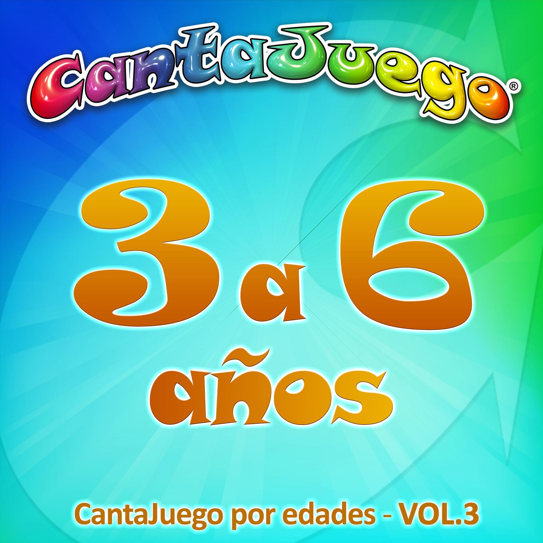 Album cover of 3 a 6 años, Vol.3 (Cantajuego por edades)