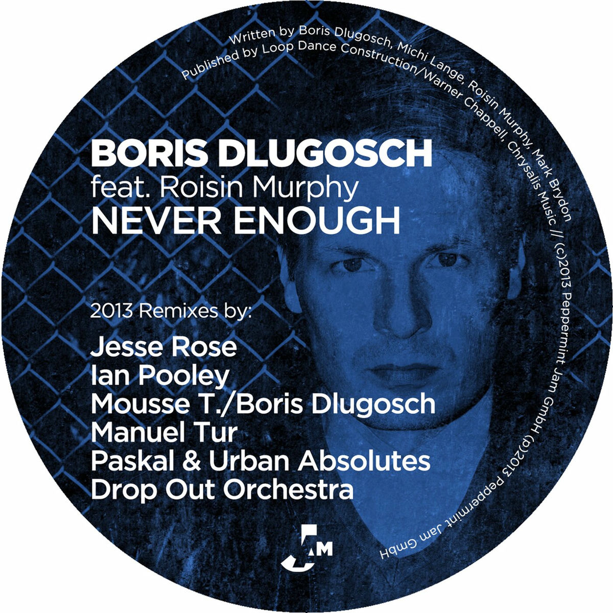 Album cover of Never Enough (2013 Remixes)