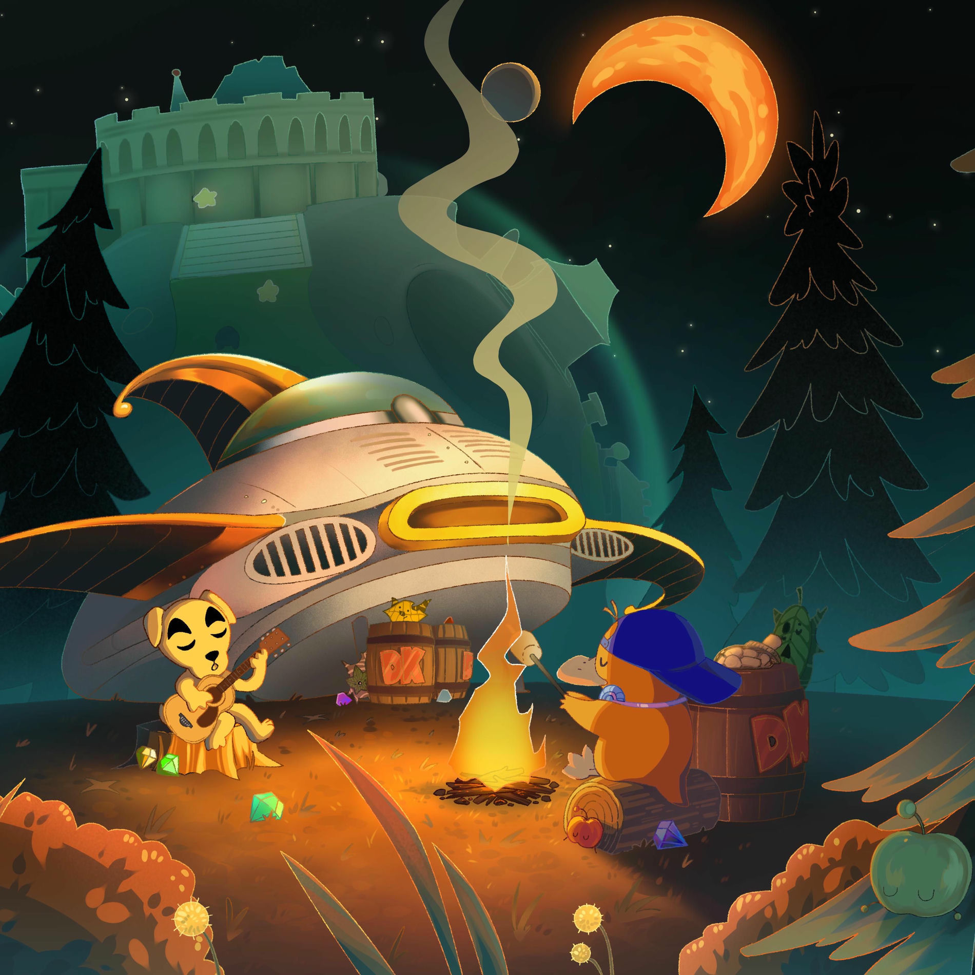 Album cover of Super Ambient World