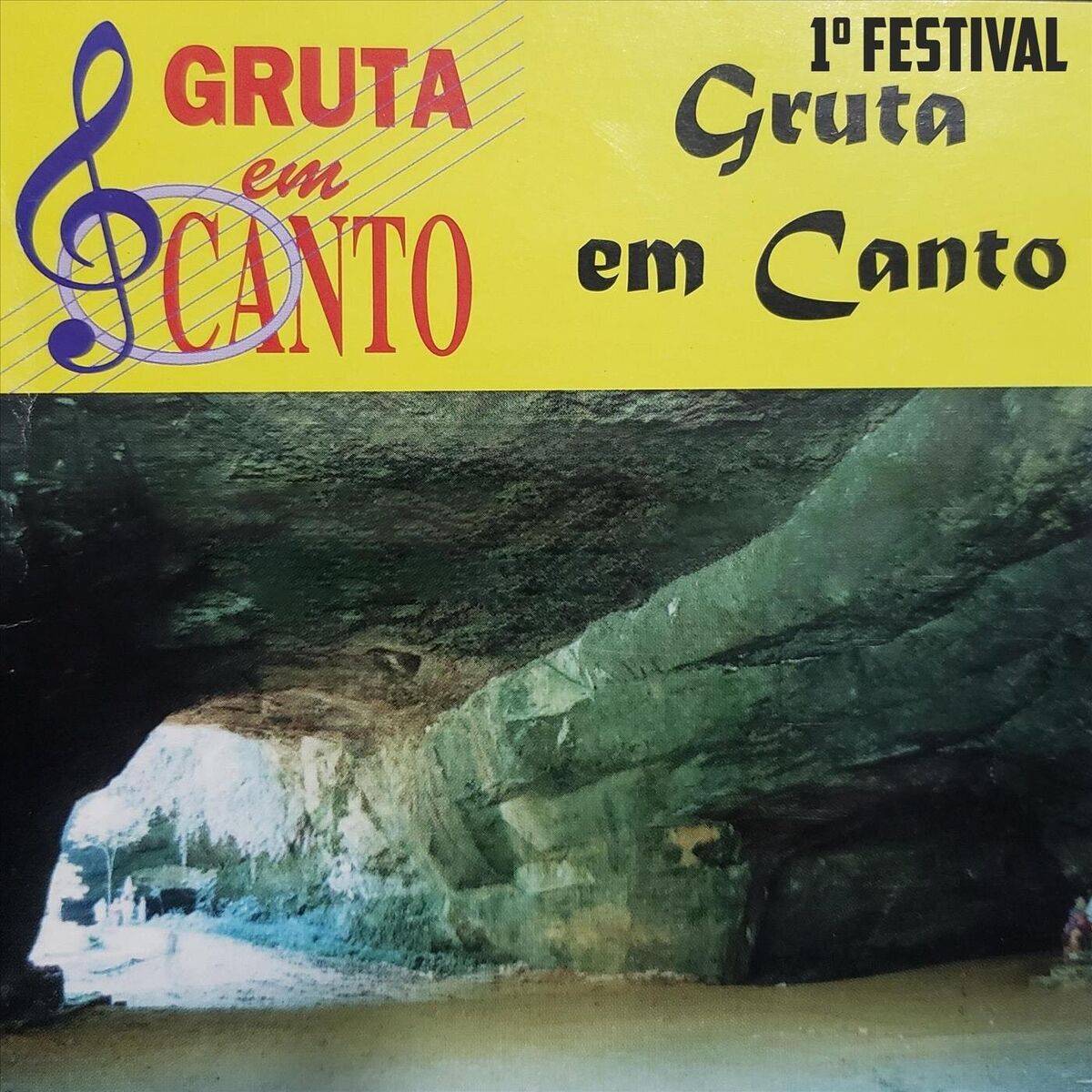 Album cover of 1º Festival Gruta em Canto