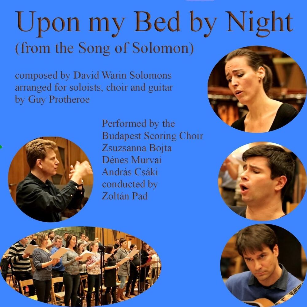 Picture of Upon My Bed by Night (Arr. by Guy Protheroe for Choir, Alto and Bass Soloists, Guitar)