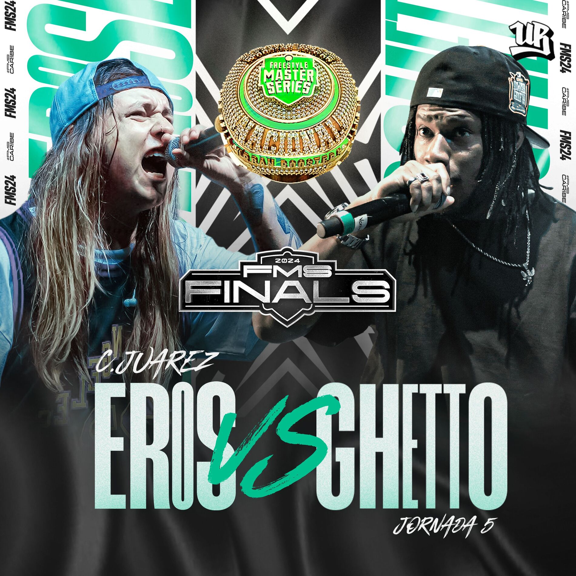 Album cover of Eros Vs Ghetto - FMS CARIBE T2 24/25 Jornada 5 (Live)