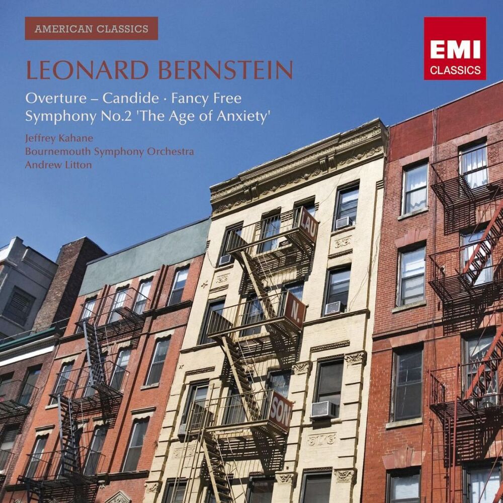 Picture of Bernstein: Symphony No. 2 "The Age of Anxiety", Overture from Candide & Fancy Free