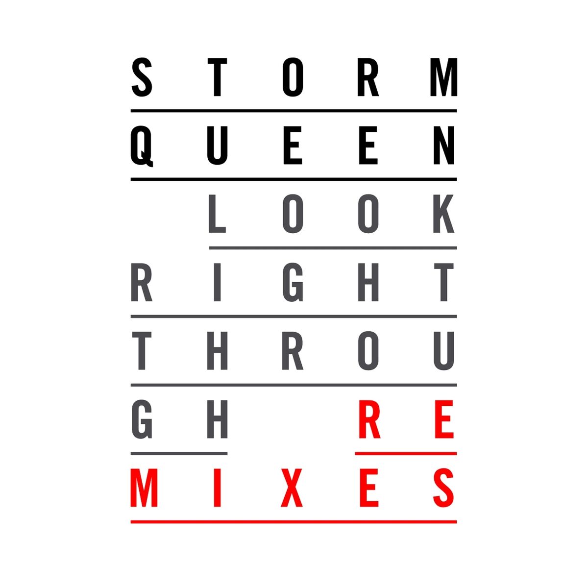 Album cover of Look Right Through