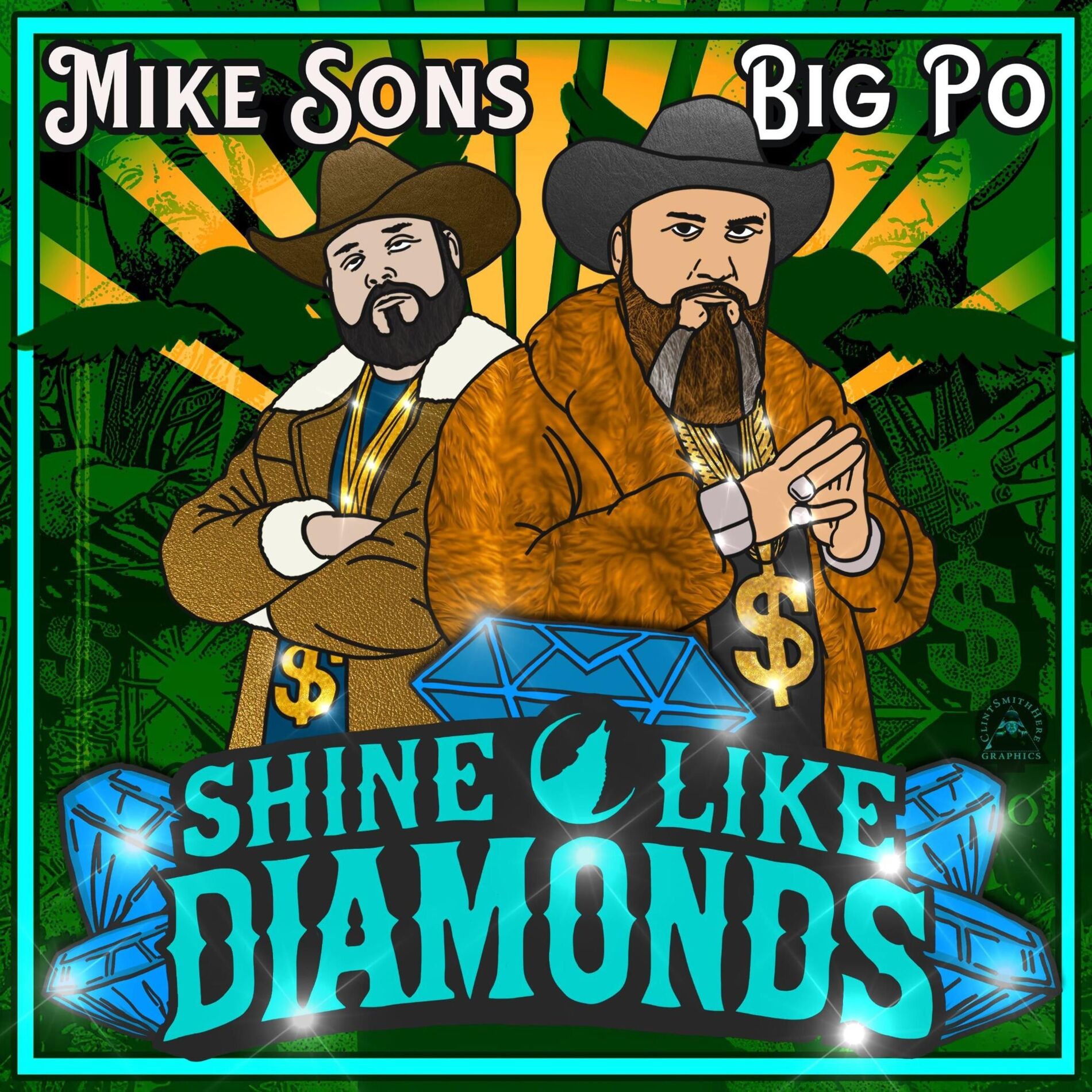 Album cover of Shine Like Diamonds (feat. Big Po)