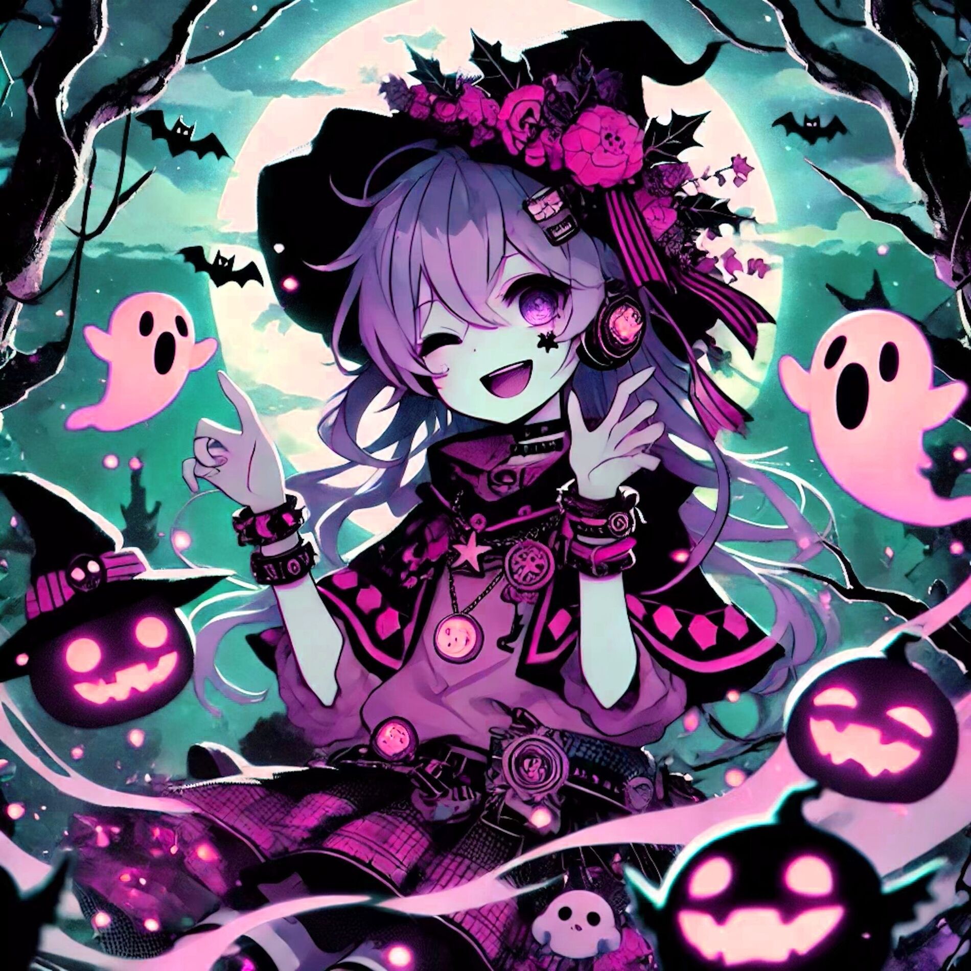 Album cover of Spooky Vibes (Slowed and Reverb)