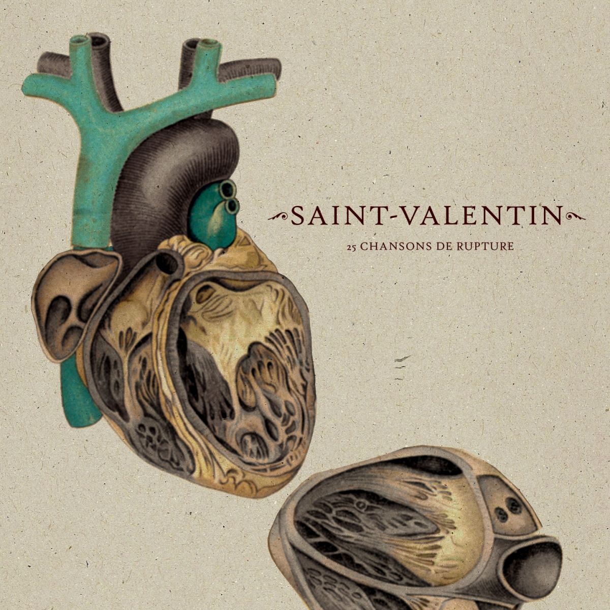 Album cover of Saint-Valentin : 25 chansons de rupture