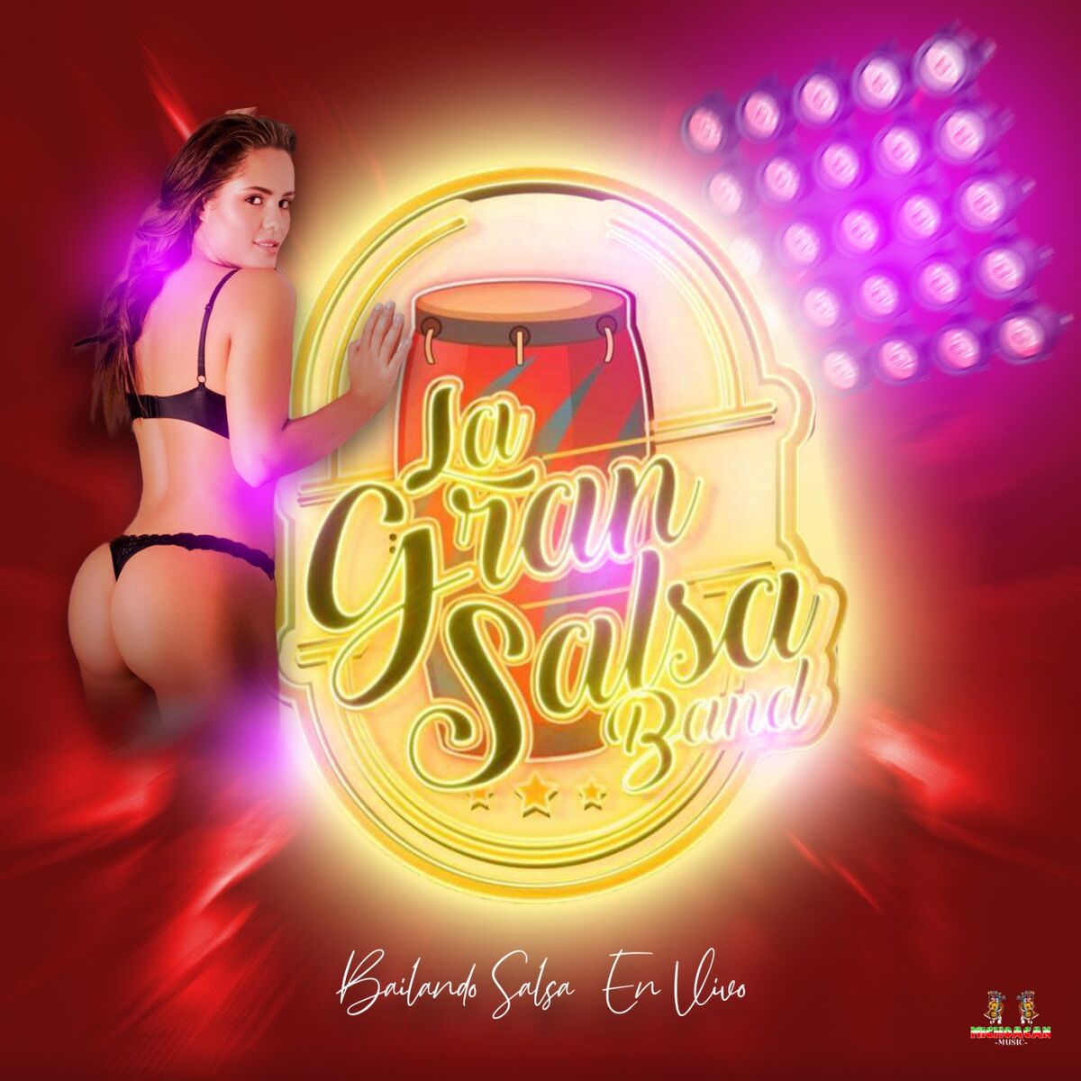 Album cover of Bailando Salsa En Vivo
