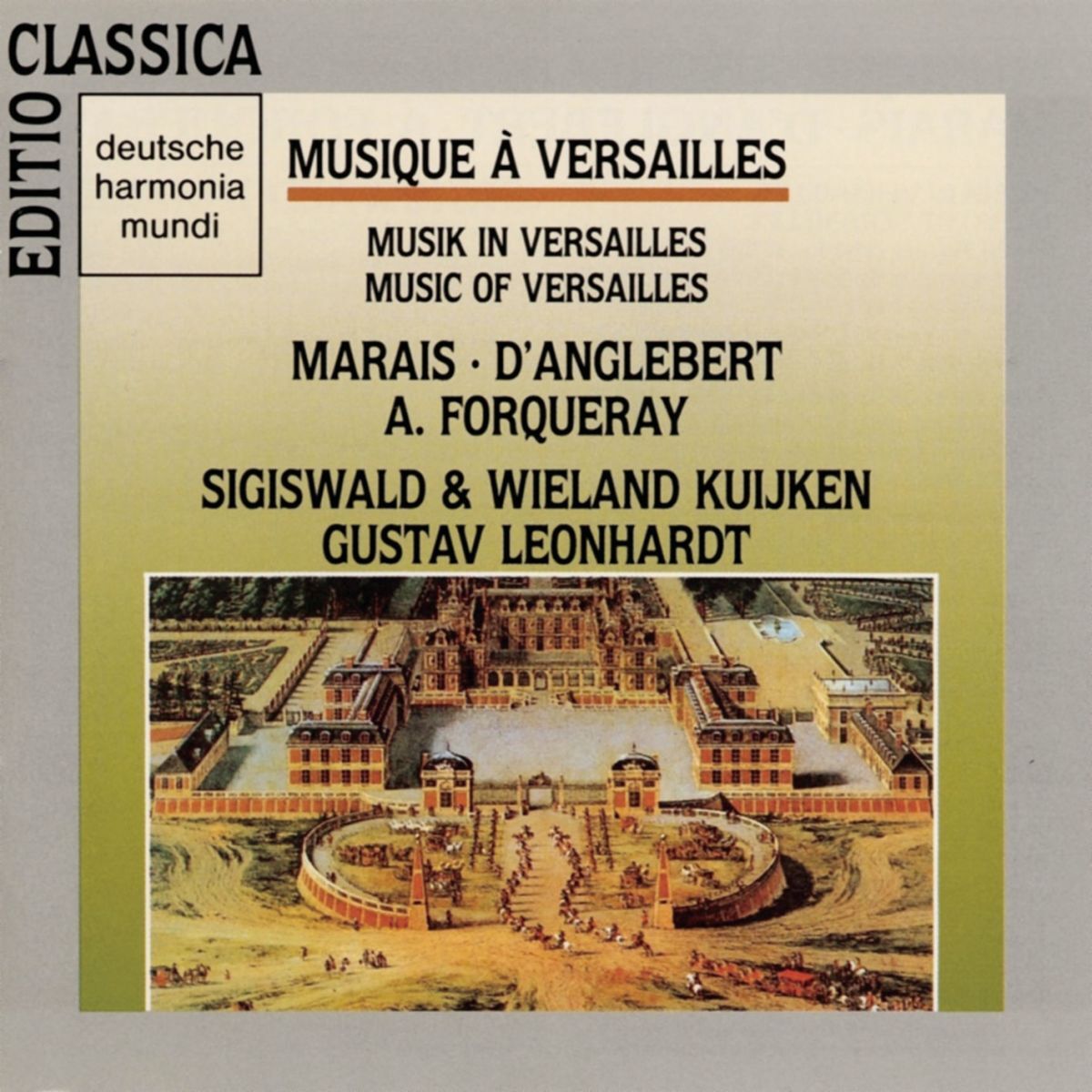 Album cover of Musique à Versailles