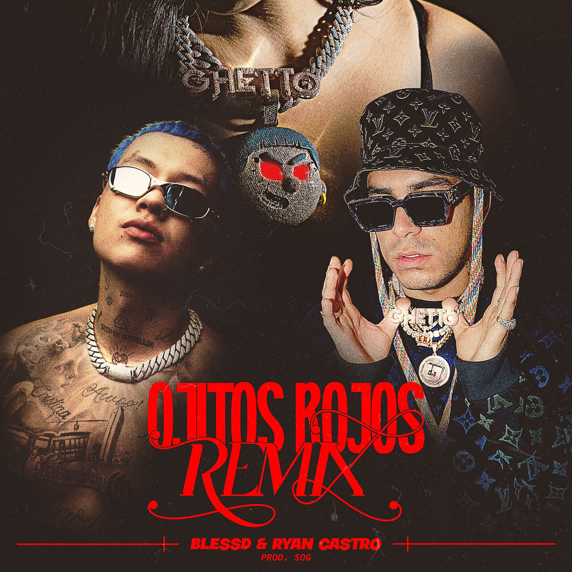 Album cover of OJITOS ROJOS (REMIX)