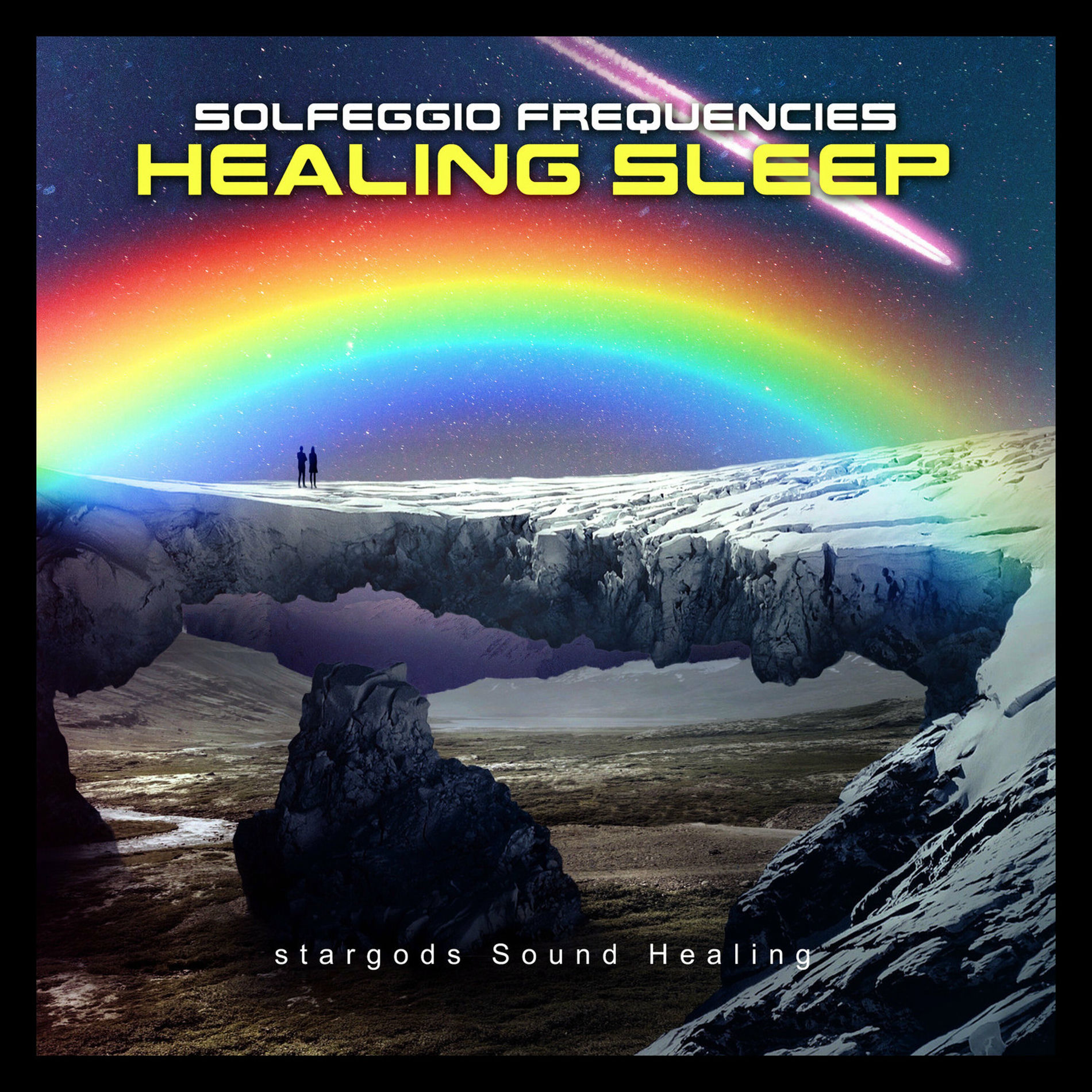 Album cover of Solfeggio Frequencies Healing Sleep