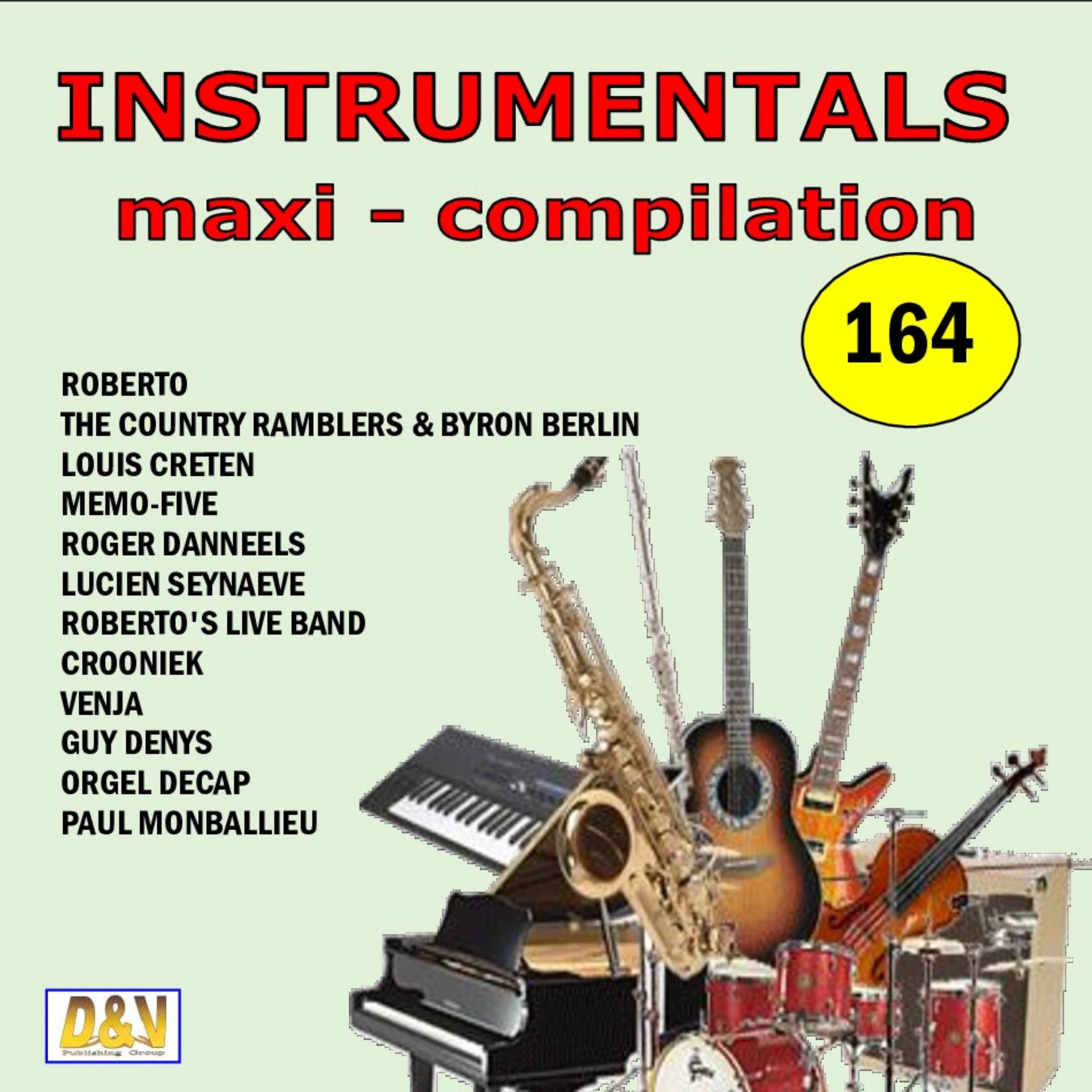 Album cover of Instrumentals Maxi-Compilation 164