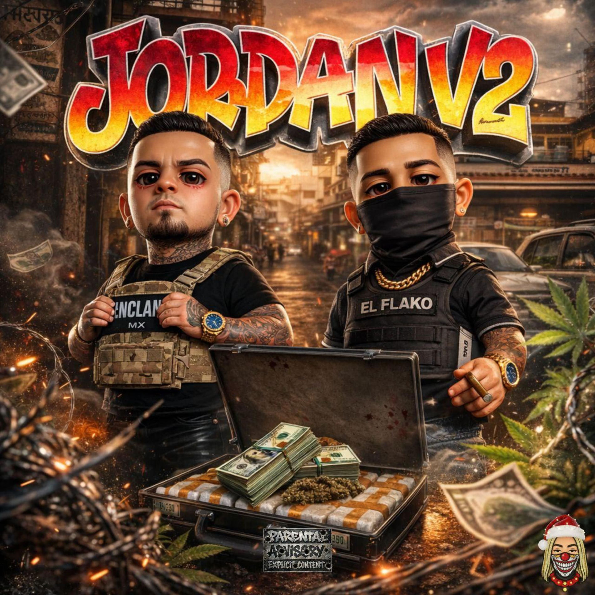 Album cover of Jordan V2 (El Flako Remix)