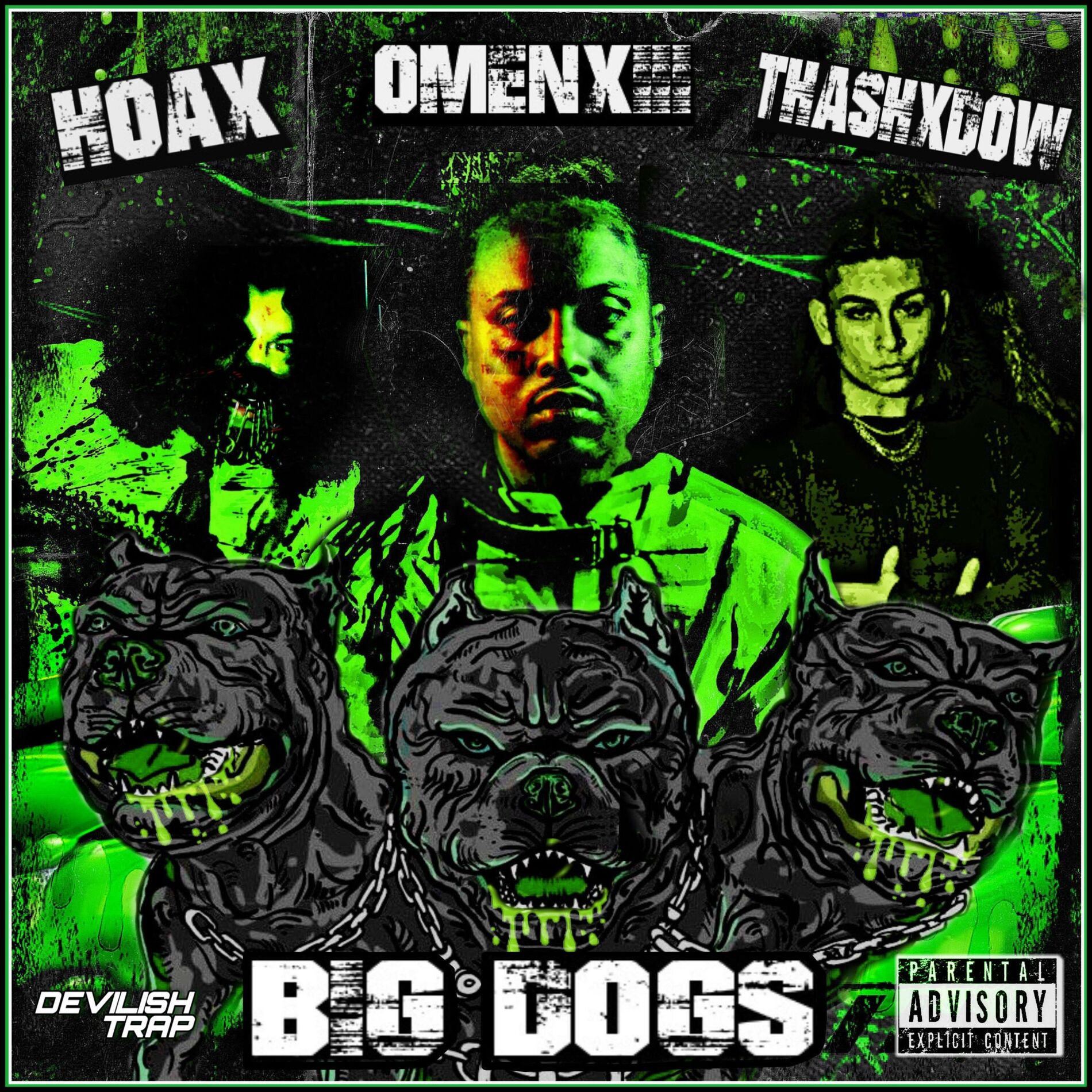 Album cover of BIG DOGS (feat. OMENXIII)