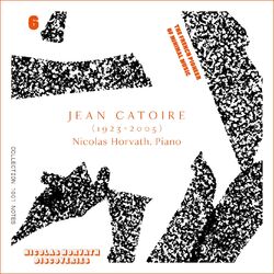 Cover of Jean Catoire Complete Piano Works, Vol. 6
