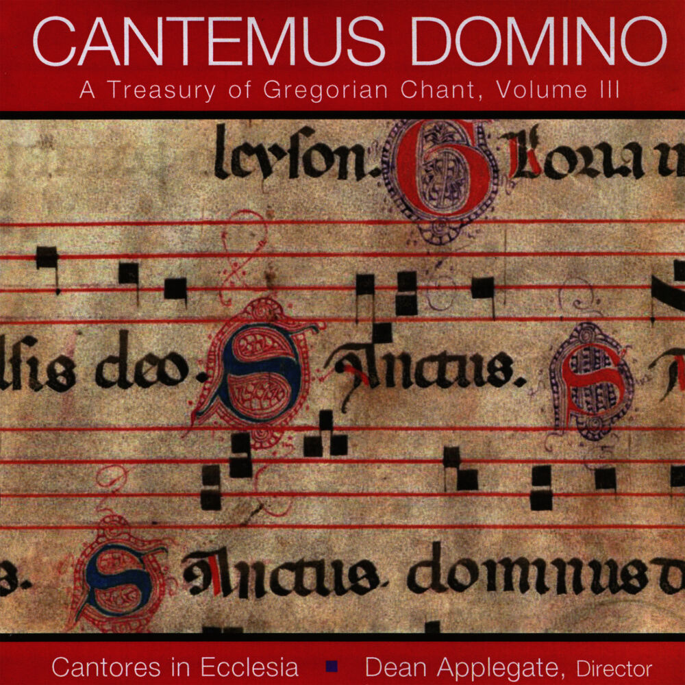 Picture of Cantemus Domino - A Treasury of Gregorian Chant, Vol. III