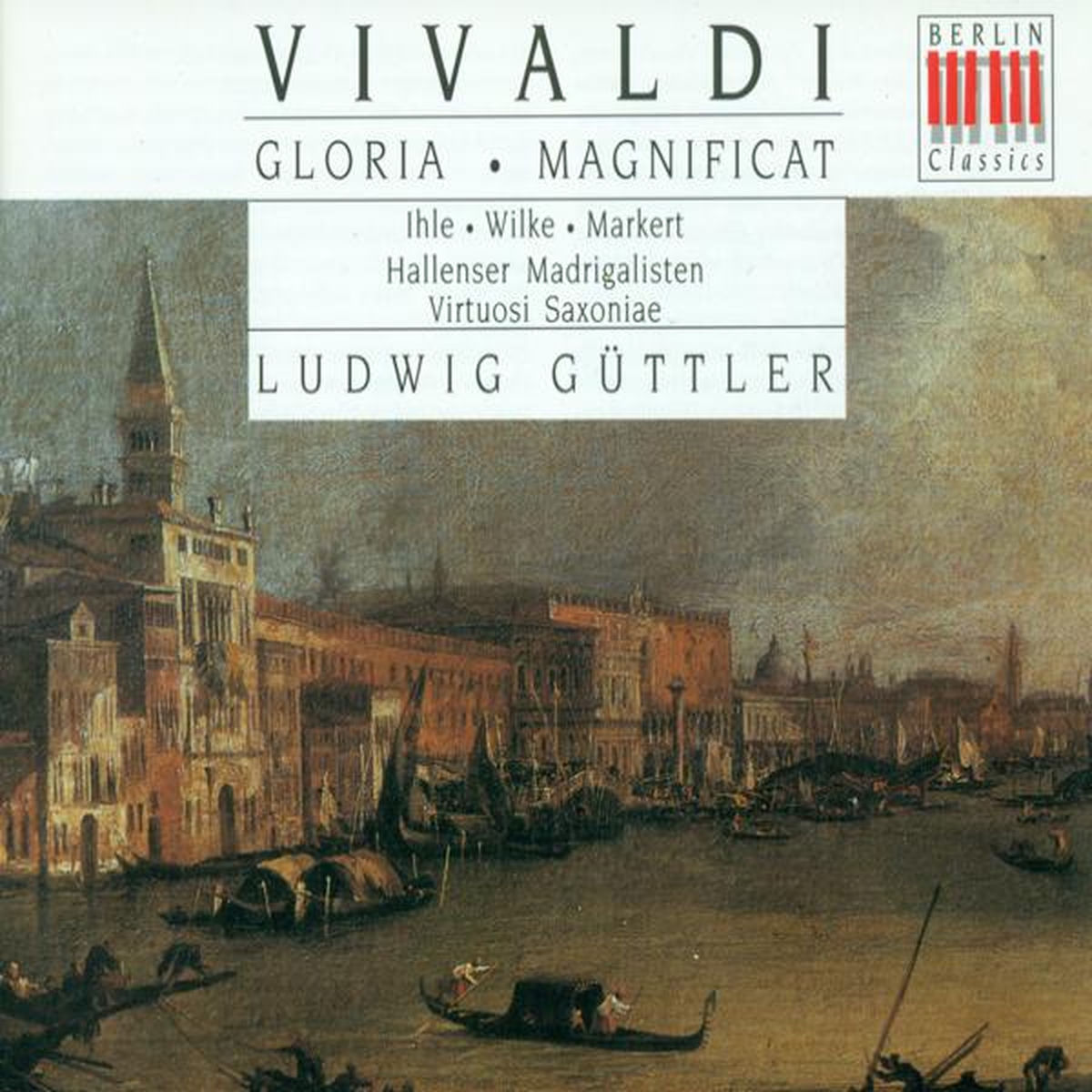 Album cover of Antonio Vivaldi.: Ostro picta, armata spina / Gloria, RV 589 / Magnificat, RV 611 (Guttler)