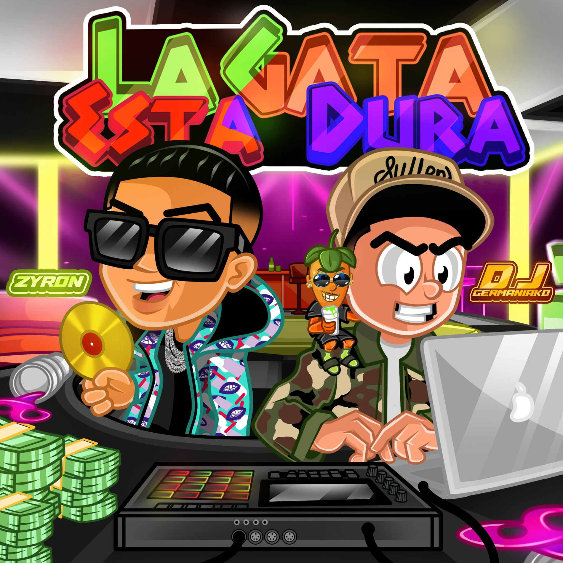 Album cover of La Gata Esta Dura