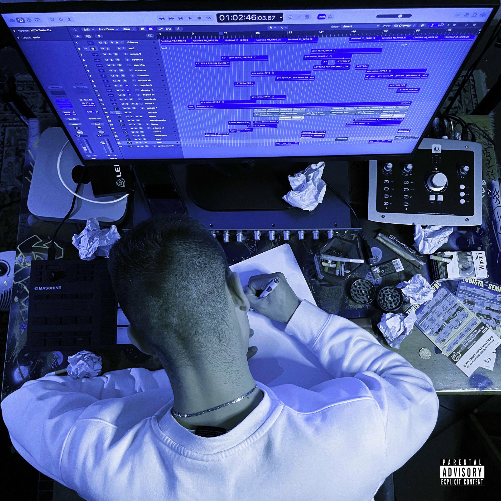 Album cover of Lettera x un amico (feat. orbit)