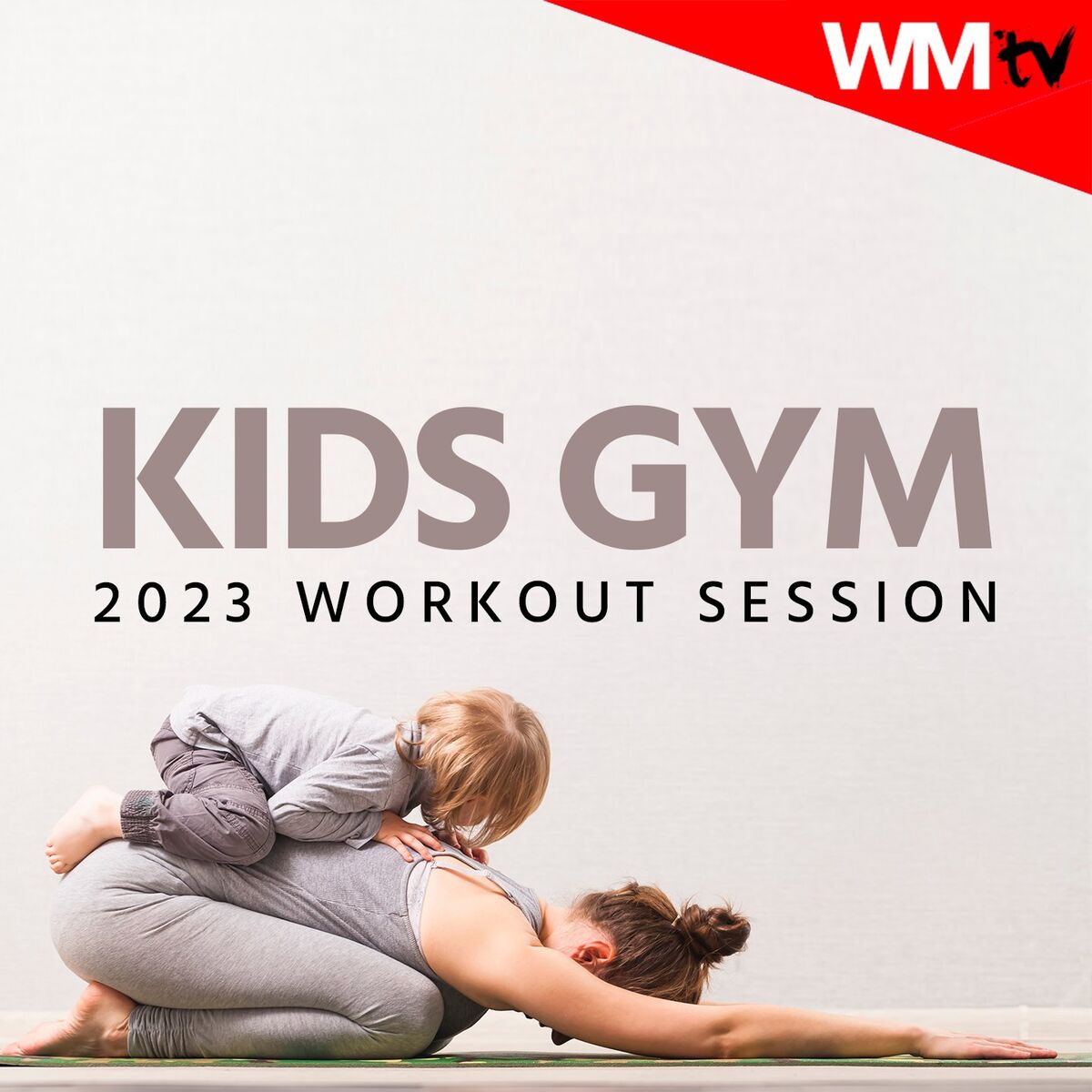 Album cover of Kids Gym 2023 Workout Session (60 Minutes Non-Stop Mixed Compilation for Fitness & Workout - 128 Bpm / 32 Count)