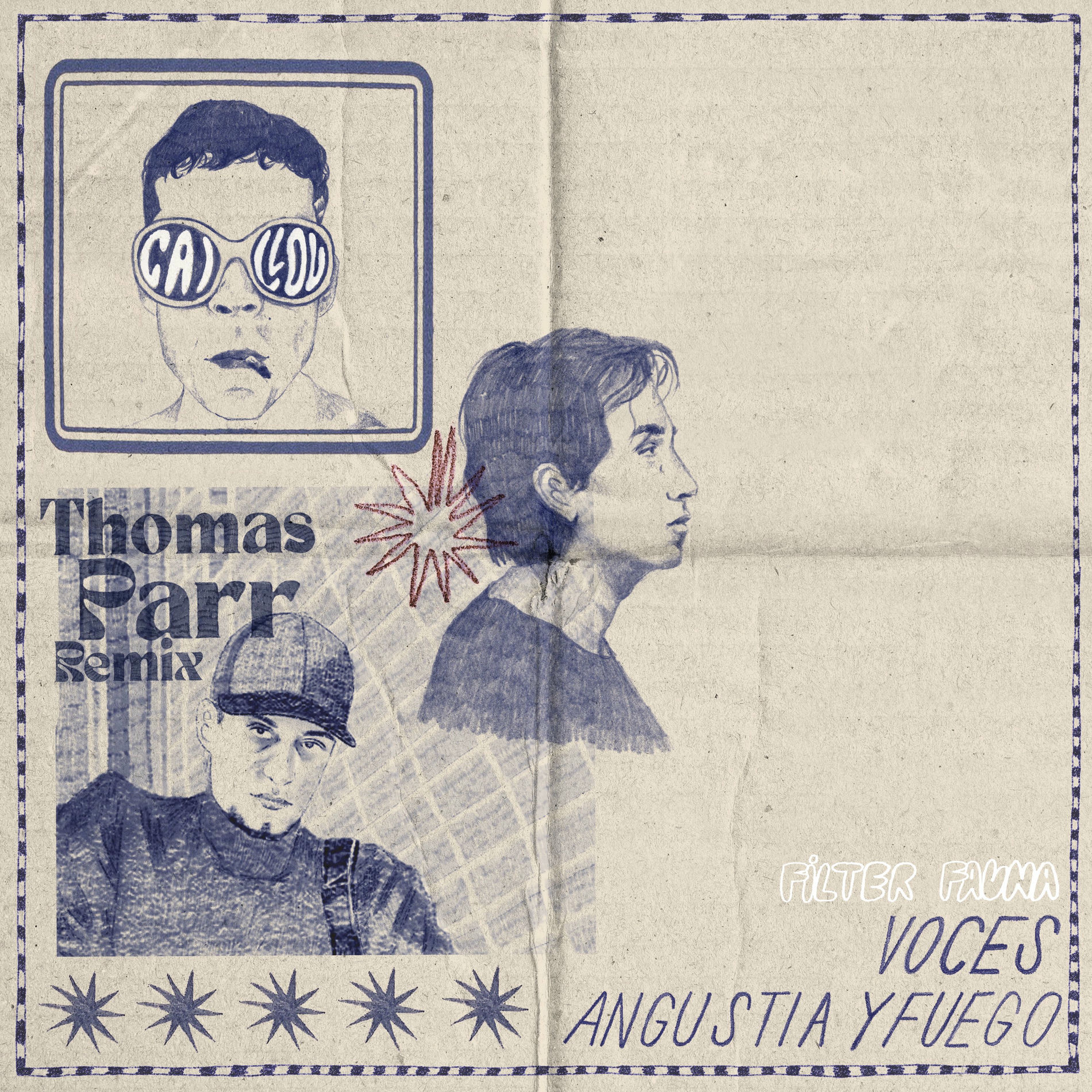 Album cover of Voces Angustia y Fuego (Remix)