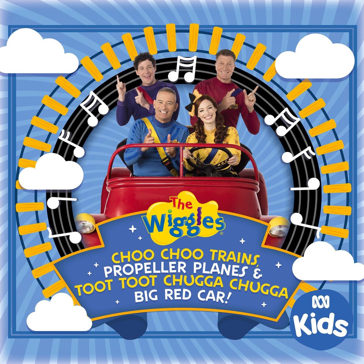 Album cover of Choo Choo Trains, Propeller Planes & Toot Toot Chugga Chugga Big Red Car!