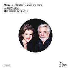 Cover of Prokofiev: Masques - Sonatas for Violin and Piano