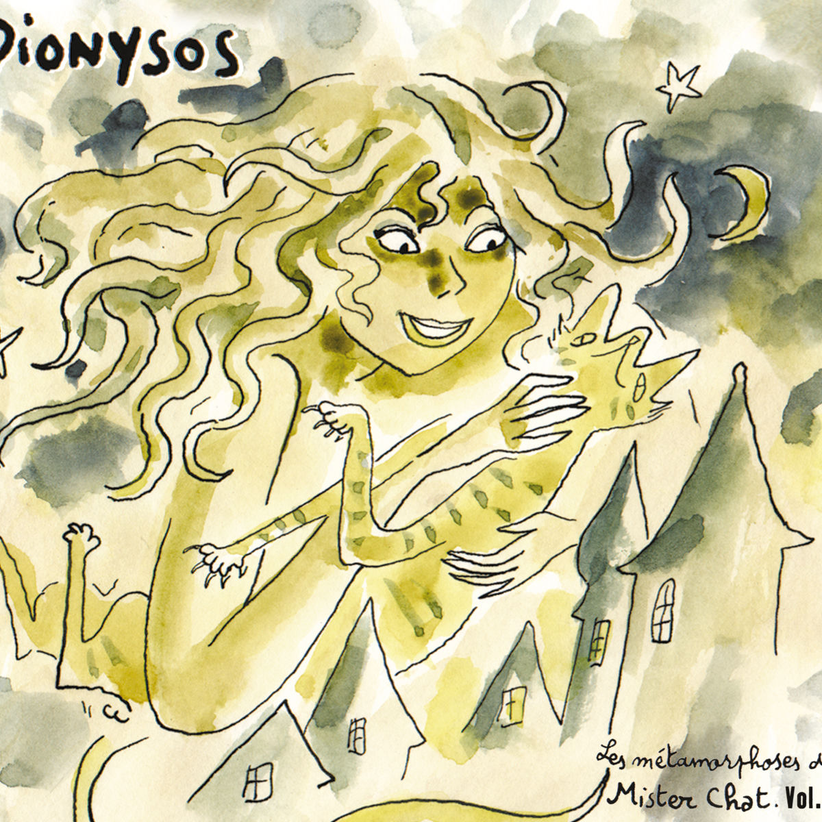 Album cover of Les métamorphoses de Mister Chat, vol. 1 – Dionysos
