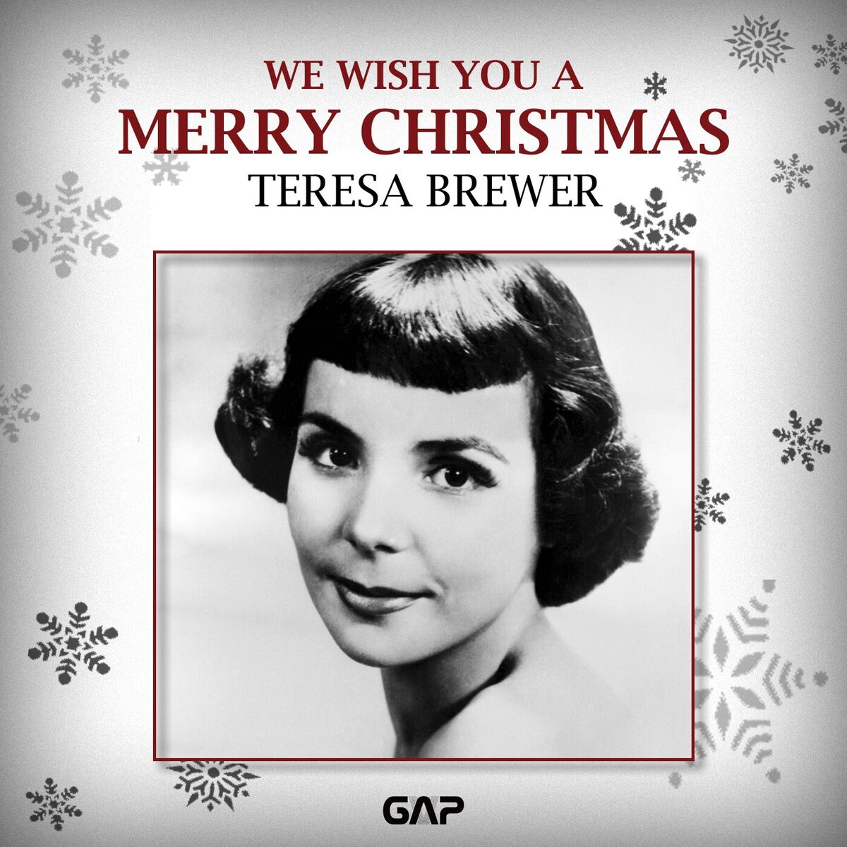 Album cover of TERESA BREWER - WE WISH YOU A MERRY CHRISTMAS