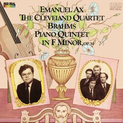 Cover of Brahms: Piano Quintet in F Minor, Op. 34