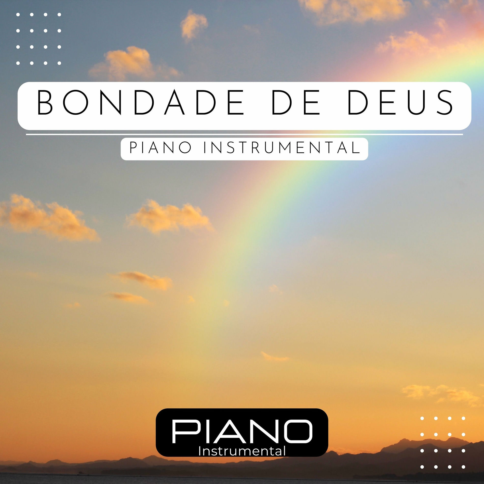Album cover of Bondade de Deus: Piano Instrumental